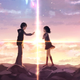 The poster for Your Name.